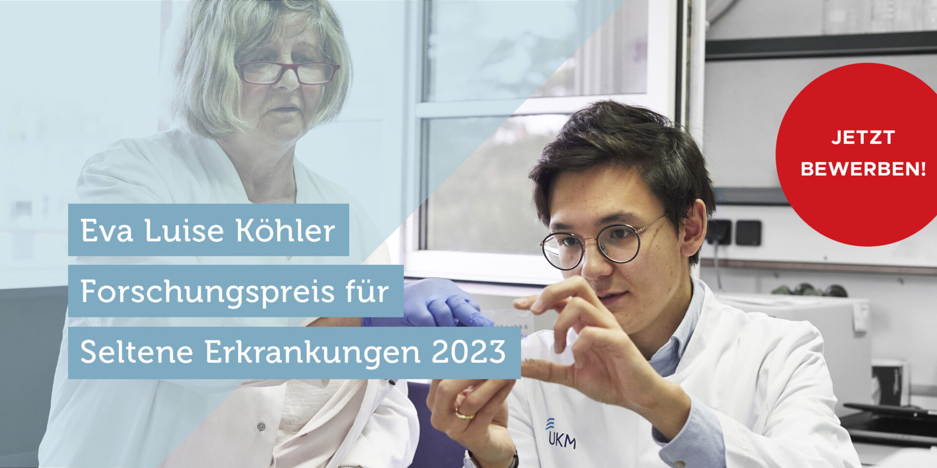 Banner Ausschreibung Forschungspreis 2023